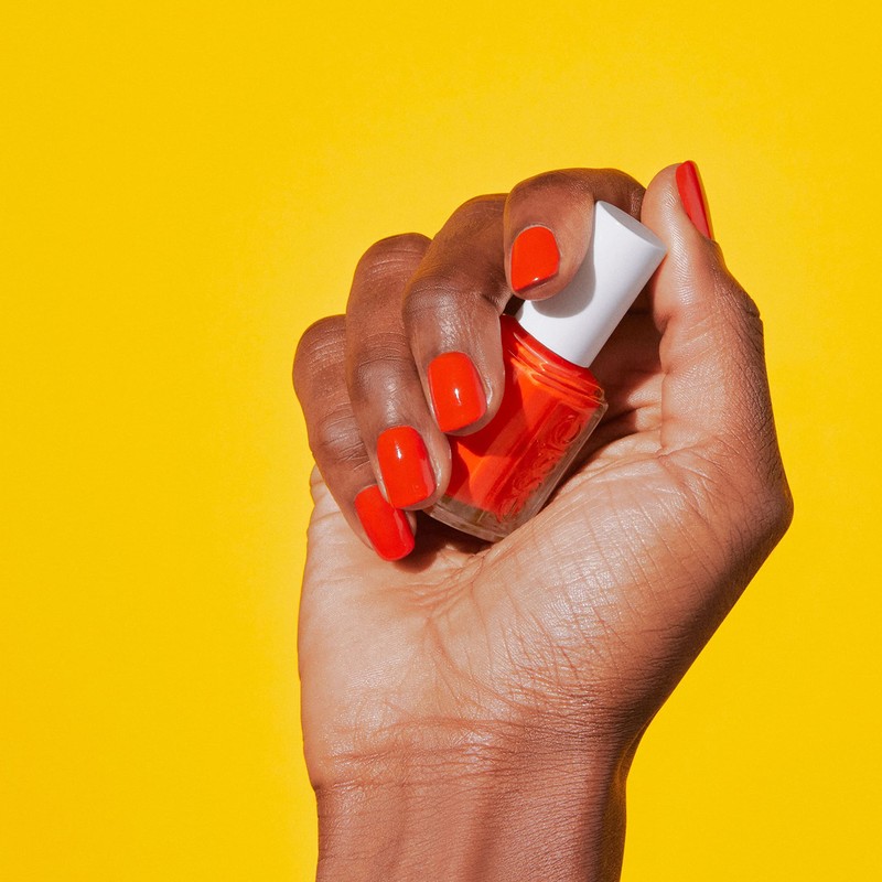 essie Salon-Quality Nail Polish, 8-Free Vegan, Push Play Collection, Red,