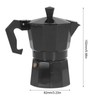 150ML 3 Cups Aluminum Coffee Pot Percolator Italian Cafetiere Household