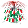 Italian Flag Mini Cascade Centerpiece Party Accessory (1 count) (1/Pkg)