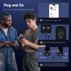 [Dual-Lens] Endoscope Camera with Light, 1920P HD Borescope with 8+1