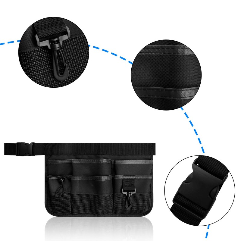 Tools Belt Bag, GLADFRESIT Adjustable Tool Waist Bag, Multifunctional Tool