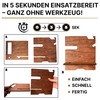 Gift for Men - Docking Station - Wooden Desk Organiser
