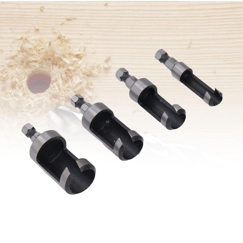 Wood Plug Cutter Drill Bit, Wood Plug Cutter Set Carbon