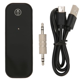 Bluetooth 5.1 Sound Receiver Transmitter 2 in 1 Noise Reduction Low Latency Plug and Play Portable Bluetooth Car Adapter