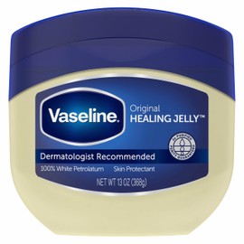 Vaseline Healing Jelly Original White Petroleum Jelly Protectant For Dry Cracked Skin and Eczema Relief Pure Petroleum Jelly 13 oz