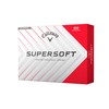 Callaway Golf Supersoft Golf Ball 2025, Red