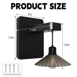 QZJDDZSW 2 Pack Solar Wall Lanterns Outdoor,Outdoor Wall Lights Ip65 Waterproof,Exterior Front Porch Security Lamps Wall Mount Patio Fence Garage Decorative