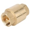 Check Valve, Brass, Air, Water, Oil, Check Valve (G1/2)