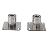 2Pcs Pressure Washer Foam Cannon Holder 1/4inch Quick Connect Stainless