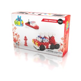 Meli 67234 Basic Thematic Fire Brigade Creative Toy, Colourful