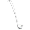 Open Industry Carlisle 0240 PC Ladle (with Spout), Clear