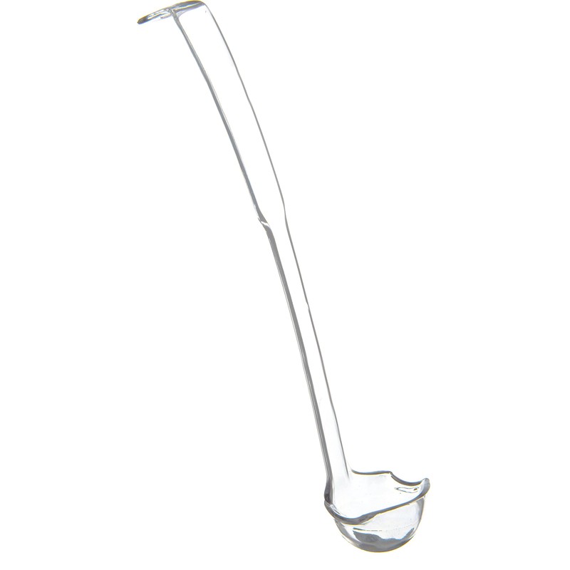 Open Industry Carlisle 0240 PC Ladle (with Spout), Clear