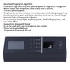 Access Control Attendance 2‑in‑1 Machine TCP/IP Fingerprint Password Card 2.4in