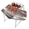 Camping Moon (CAMPING MOON) Pyramid Grill 6.7x12.2 inches Stainless Steel