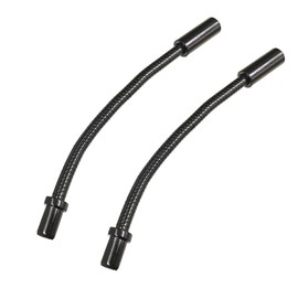 Plus Dodo BR-CH-OT001 Stainless Steel Flexible Guide Pipe, Black, 2PC