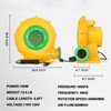 AKEYDIY Bounce House Blower, 750W Air Blower - Strong Wind