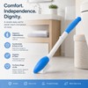 Long Handle Self Wipe Aid for Bathroom Hygiene – Foldable