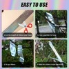 GSINODRS Double Bird Scare Tape Ribbon, Side Reflective Ribbon to