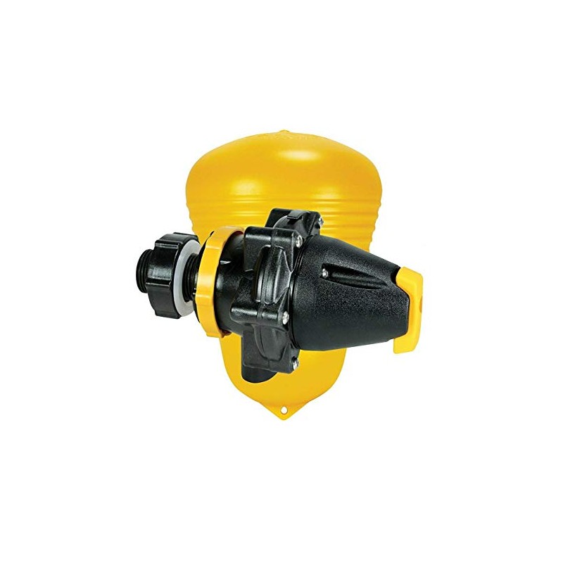 Jobe Valves J-MFV0100DLT Megaflow Trough Valve, 200L/Min, 150PSI, Detach Base,