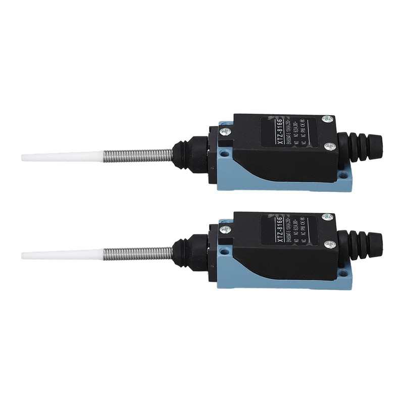 2 Pcs Spring Momentary Limit Switch Self Reset IP66 Flexible