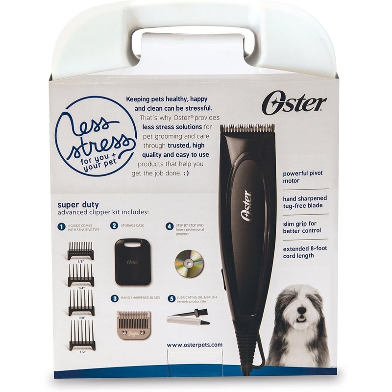 Oster Super Duty Advanced Clipper Kit for In Home Grooming