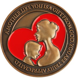 Mothers Coin, Bulk Pack of 3, I Love You Mom Token of Appreciation, Gift for Mom, Mother's Day or Birthday Gifts from Son, Daughter, or Husband. Proverbs 31:28, Idea for Women Who Have Everything