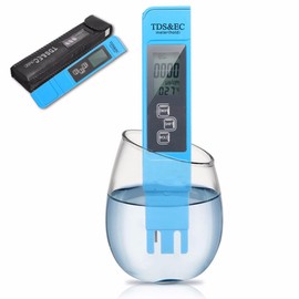 DollaTek 3 in 1 Digital LCD Portable TDS EC Tester Pen Filter PPM for Water Purity with 4 Different Modes Water Level Tester