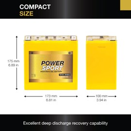 YB16CL-B GEL Battery Jet SKi ATV Polaris Yamaha Kawasaki Sea Doo Bombardier