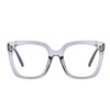 Shiratori Blue Light Blocking Glasses Rectangle Chic Preppy Look MultiColor