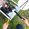 Multifunctional Metal Barbecue Tongs - High Quality Charcoal Clip, Practical