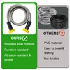 304 Stainless Steel Garden Leader Hose, with Female to Female