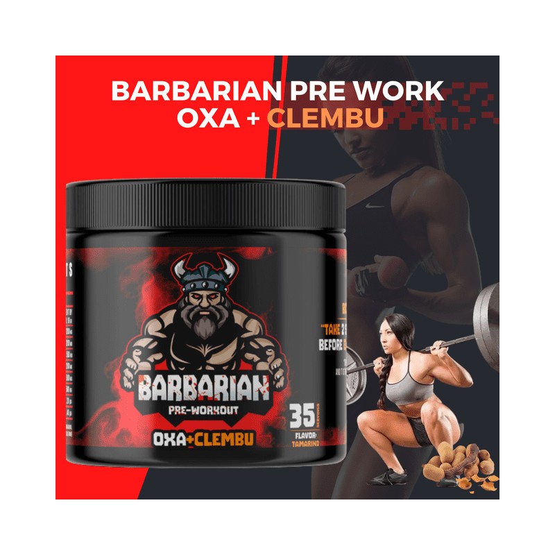 Pre ENTRENO BIOTECKPHARMA Barbarian Oxa y Clem 350 gr rinde