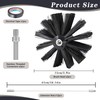 Chimney Sweep Kit Chimney Brush Kit Chimney Cleaning Kit, 16FT