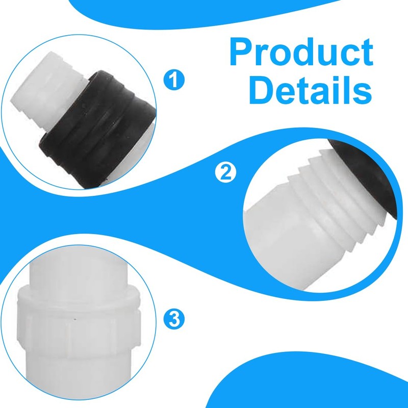 NHPY Washing Machine Drain Adapter, Drain Washing Machine Double Connection