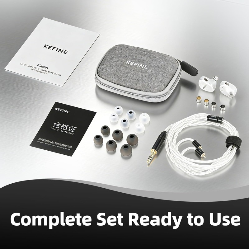 HiFiGo Kefine Klean SV in Ear Monitor,10mm DLC Diaphragm Dynamic