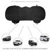 BWBWND Linen Car Seat Cover, Anti-Slip Bottom Bench Protector Rear