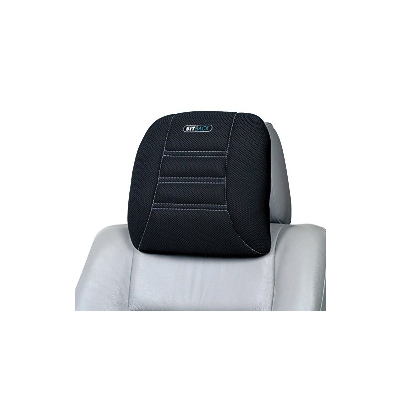 SITBACK Neck Support Pillow Fabric 3D Black