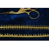Unbranded Gold or Silver Picot loop metallic braid trims sold