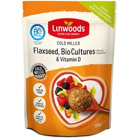 Linwoods Flaxseed, Bio-Cultures & Vitamin D 200g, High in vitamin D, High in fibre, High in Omega 3 (ALA)