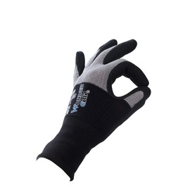 Wonder Grip WG-555 Duo - Work Gloves with Nylon Material on the Back of the Hand, Nitrile Coating for Extra Grip; Knitting Technique, Safety Gloves for Secure Grip; XL / 10