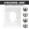 SoNeat Disposable Toilet Seat Cover- 2000 Sheets of XL Half-Fold
