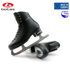 Botas - Classic Cuff/Figure Ice Skates for Men, Boys/Color: Black, Size: Adult 8