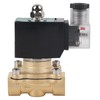 G1/2 Inch Brass Solenoid Valve Water Pressure Normal Closed Direct