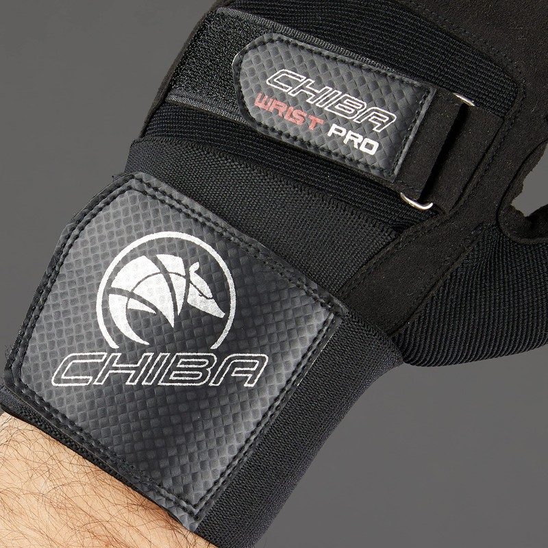 Chiba Unisex's Wrist Protect III Glove, Black, X-Large