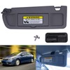 NHILES Atlas Gray Left Side Sun Visor Compatible with Honda