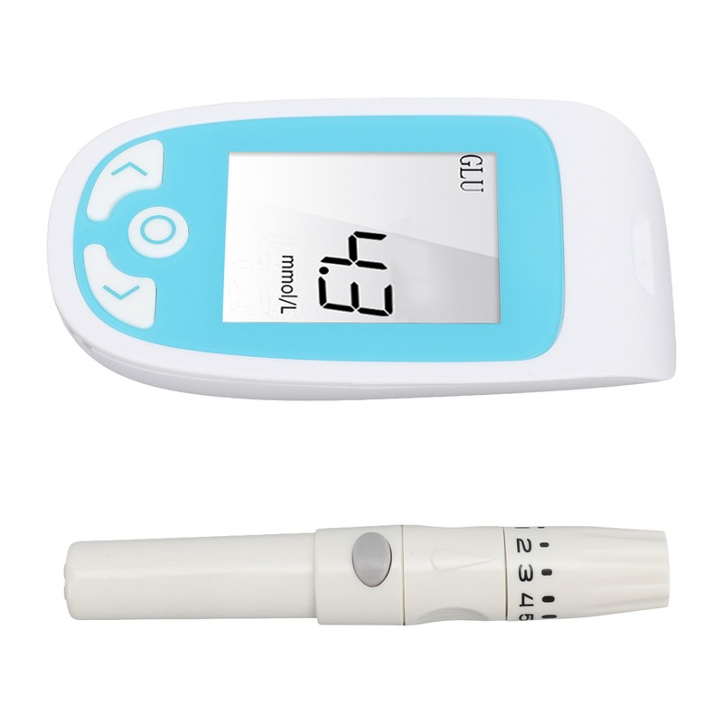 3 in 1 Blood Glucose Monitor Automatic Suction Accurate 0.8ul