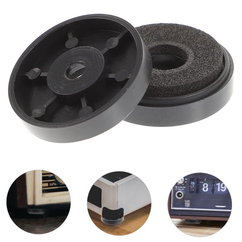 KONTONTY 2sets Speaker Isolation Feet Pad Turntable Isolation Platform HiFi