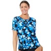 Swimsuits For All Women's Plus Size Chlorine Resistant Swim Tee