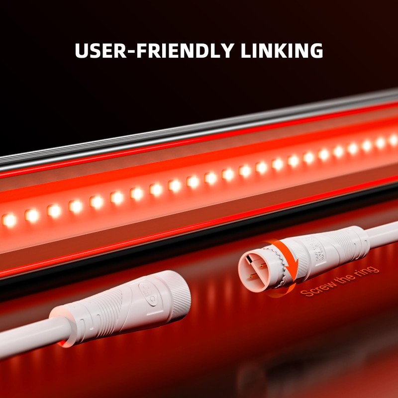 Spider Farmer SUPP-R30 Red LED Grow Light Bars 23.6" Long,