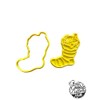 The Cookie Cutter Hub Christmas Stocking Cookie Cutter and Matching